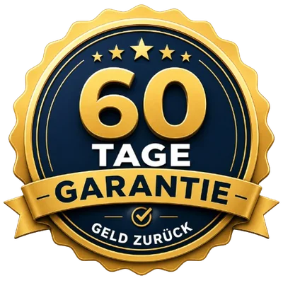 60 Tage Geld-zurück-Garantie